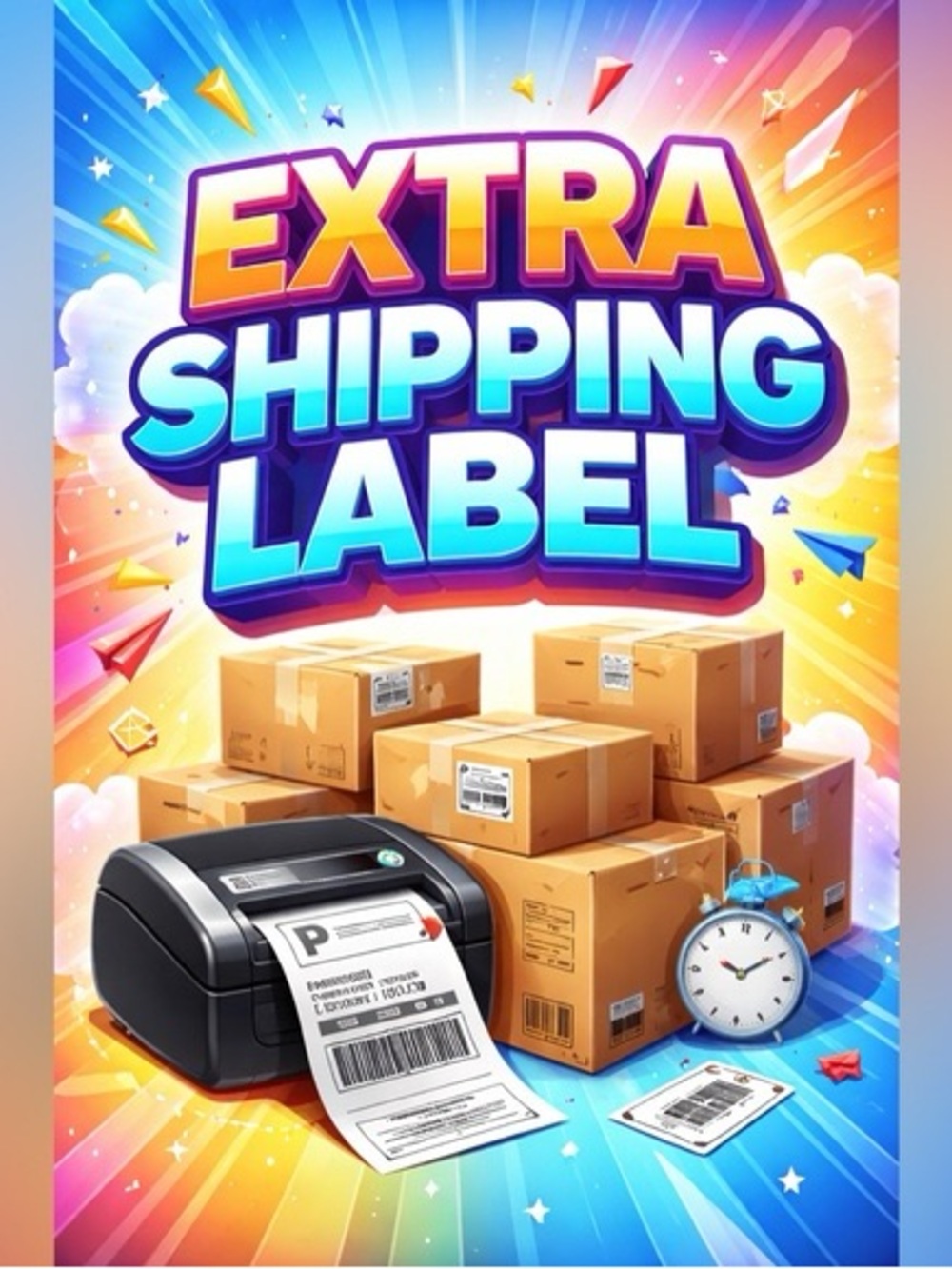 Extra Shipping Label